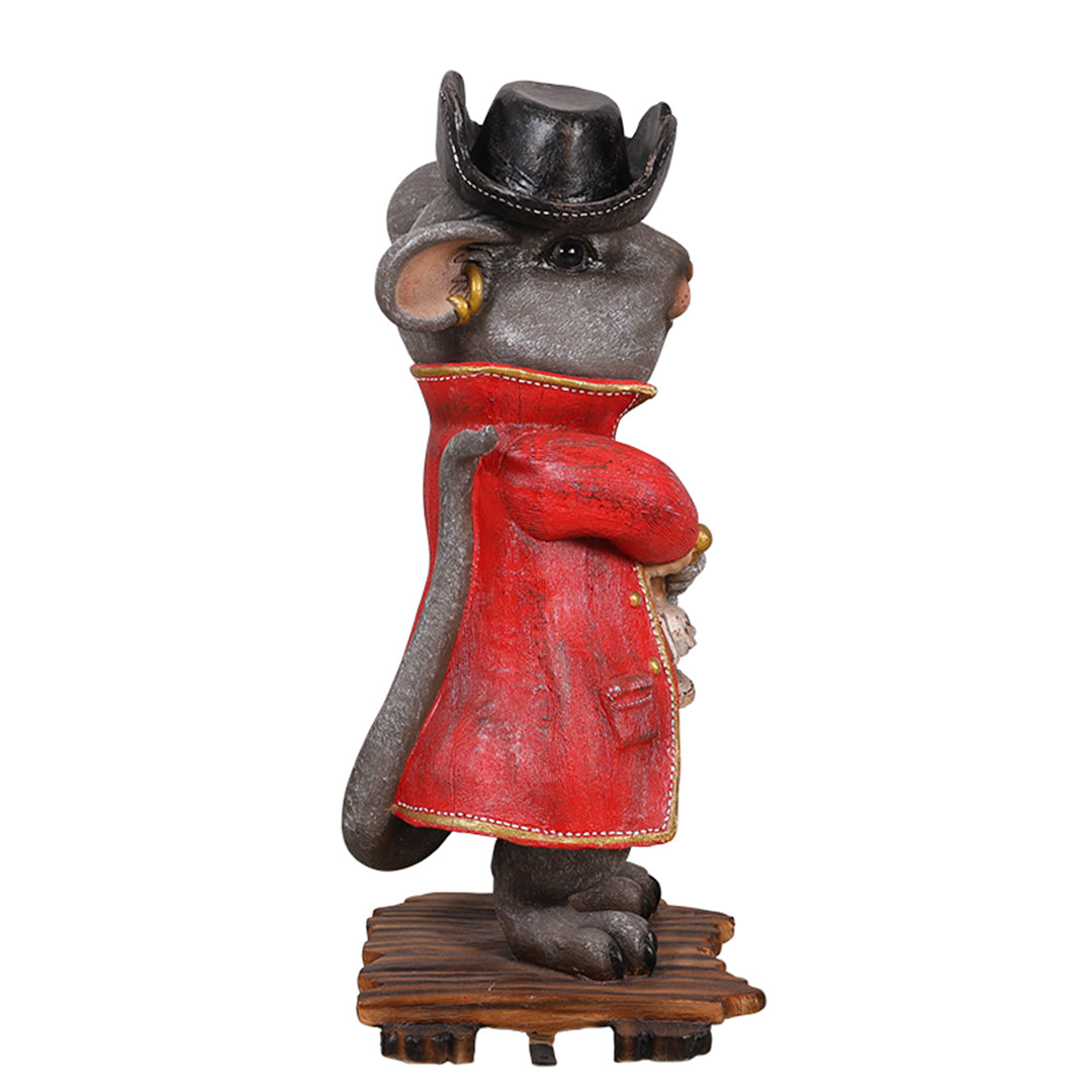 Pirate Mouse Halloween Statue