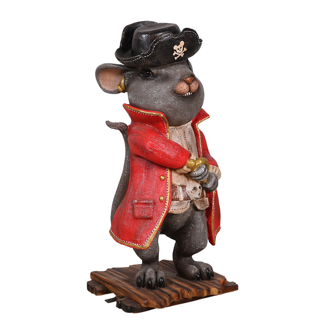Pirate Mouse Halloween Statue