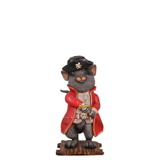 Pirate Mouse Halloween Statue