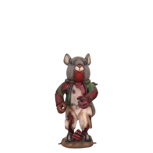Undead Zombie Mouse Halloween Statue