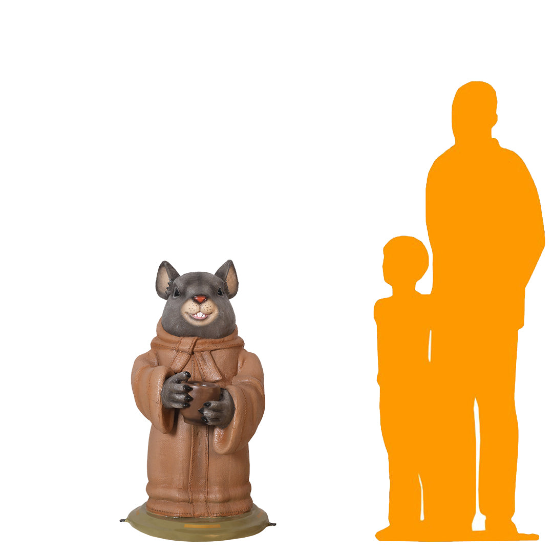 Grogu Priest Mouse Halloween Statue