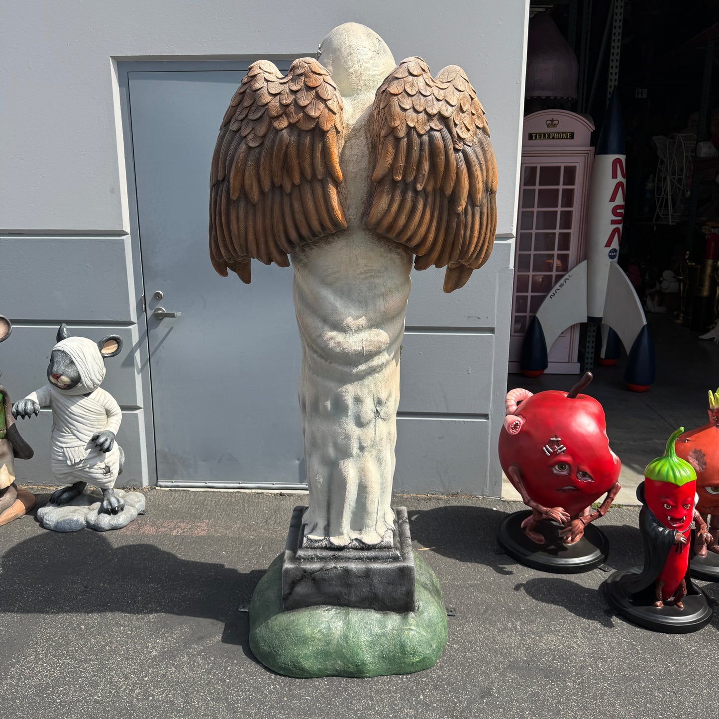 Fallen Angel Life Size Statue
