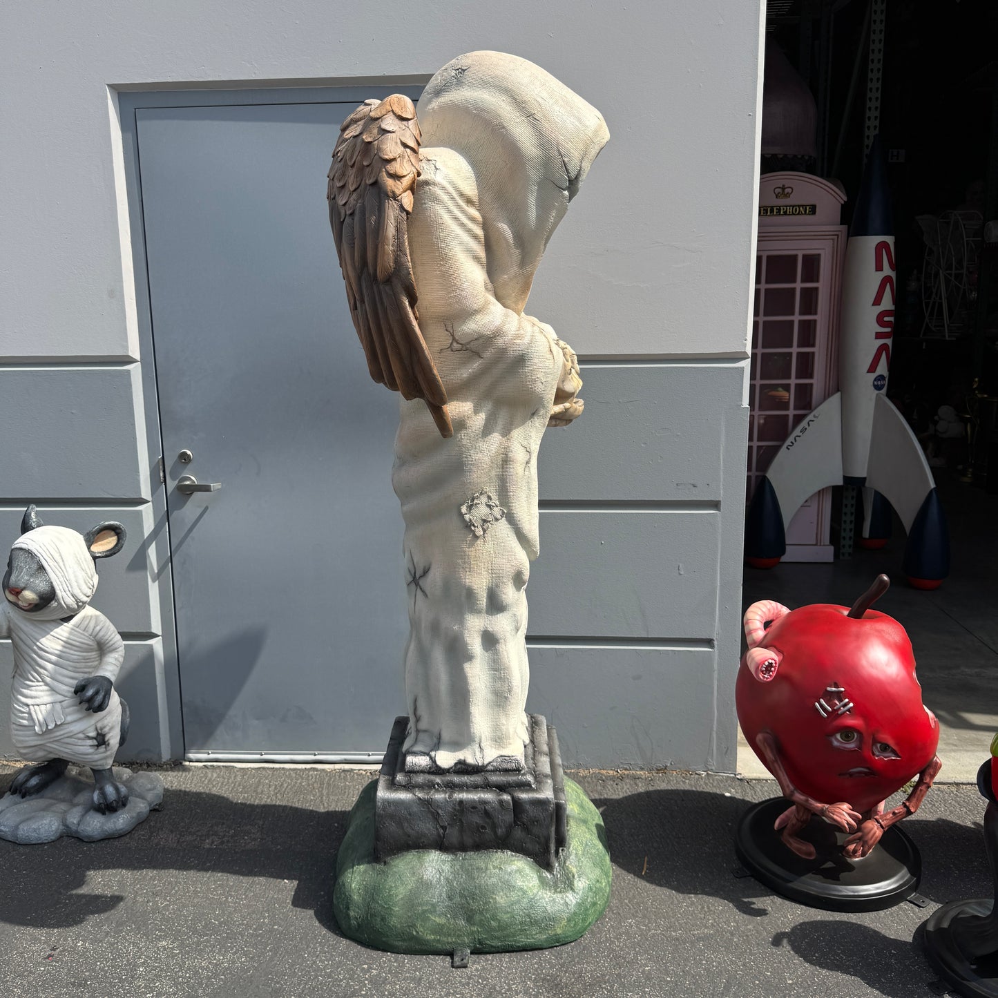 Fallen Angel Life Size Statue