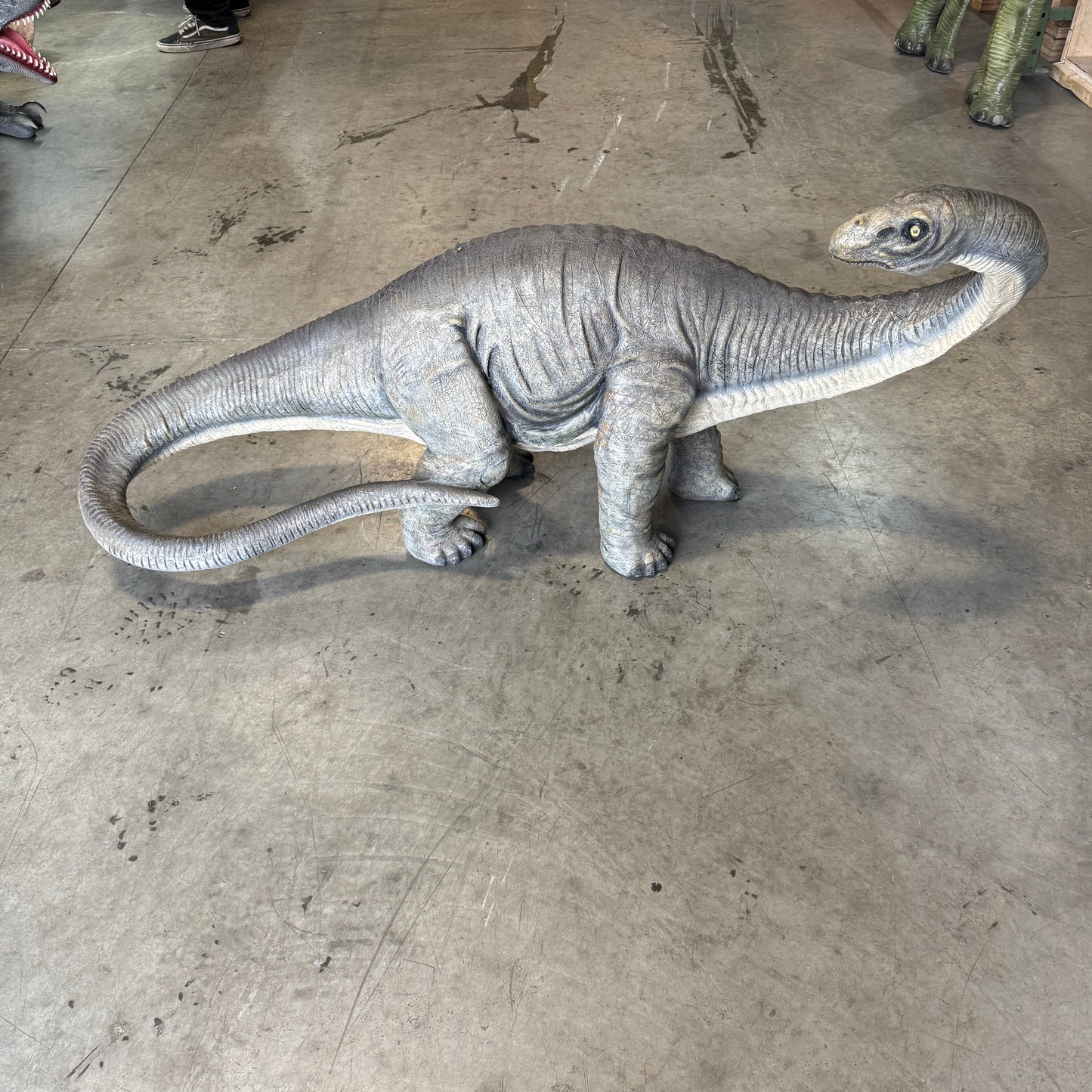 Small Apatosaurus Dinosaur Statue