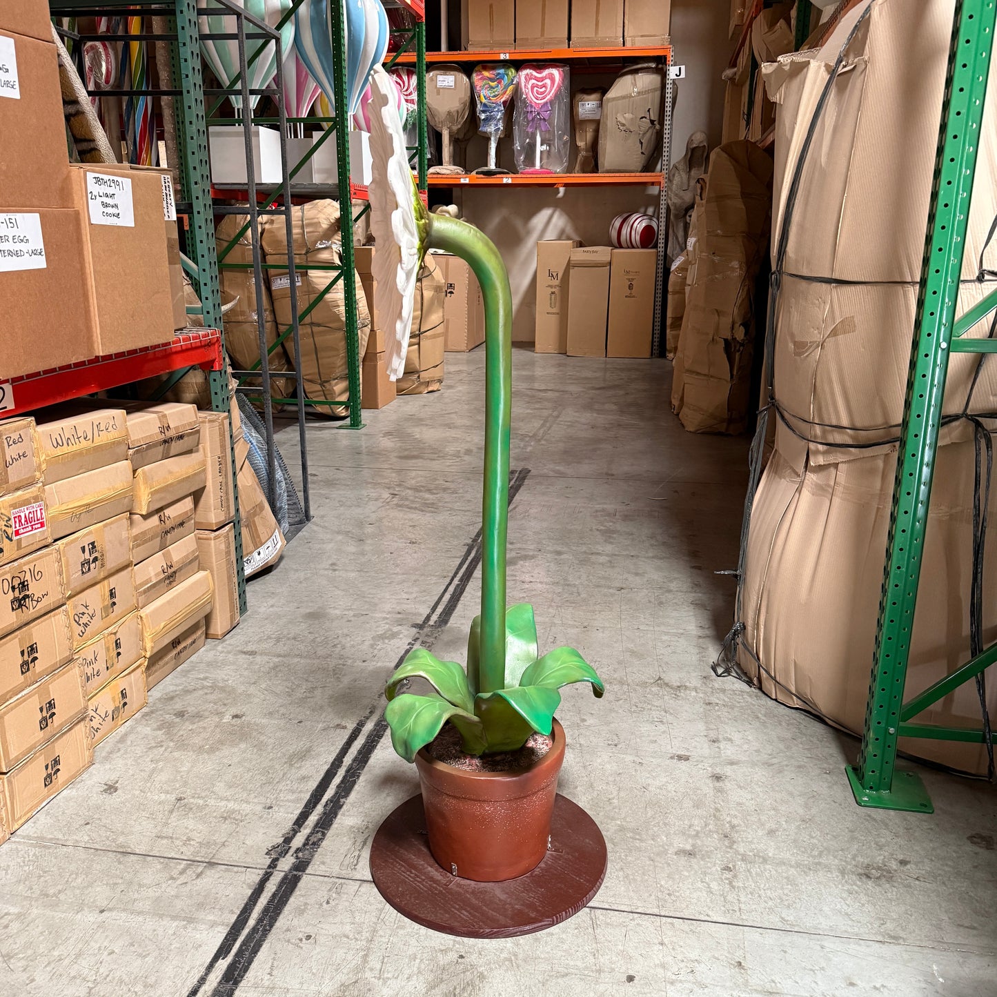 Large Daisy Flower Statue