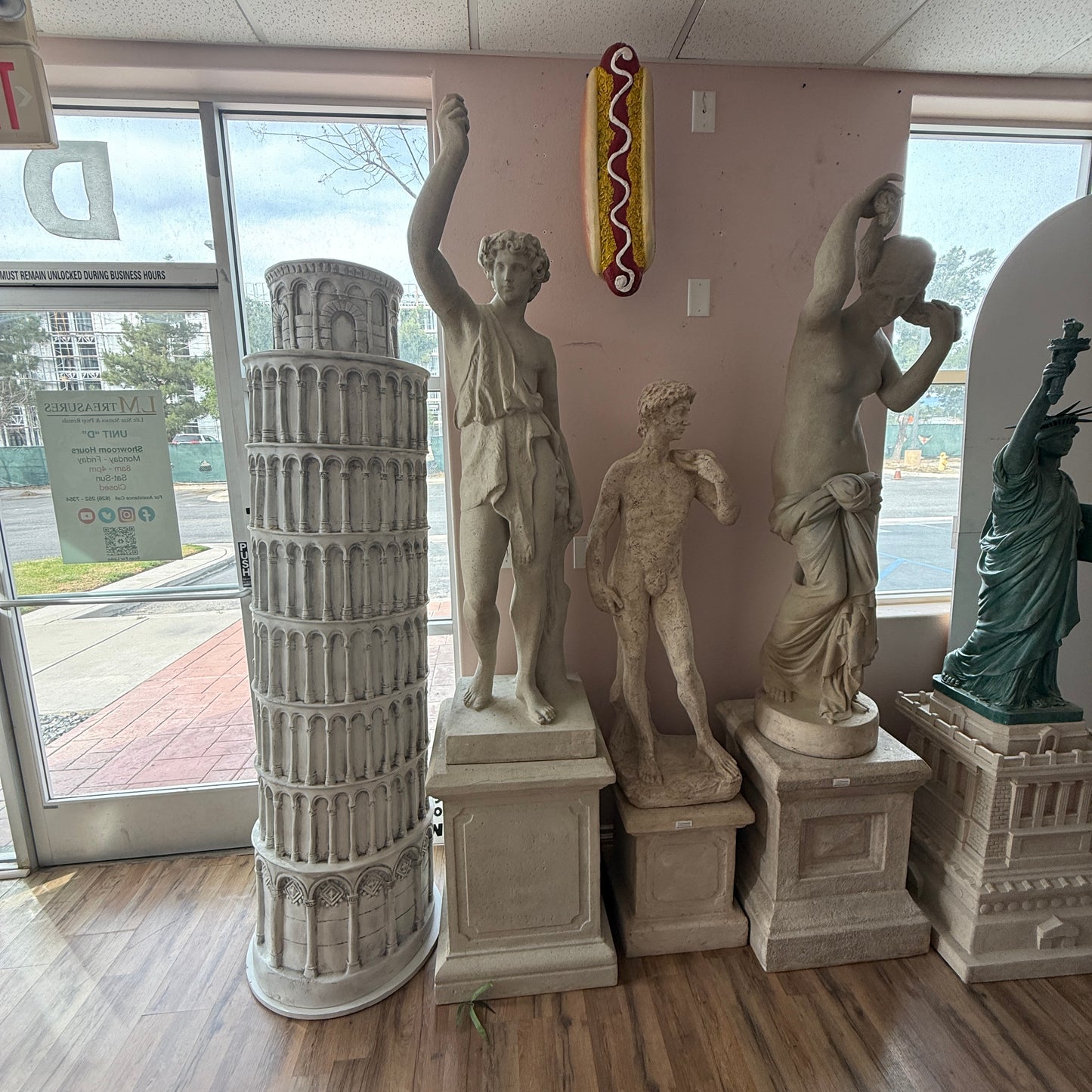 Leaning Tower Of Pisa Life Size Statue