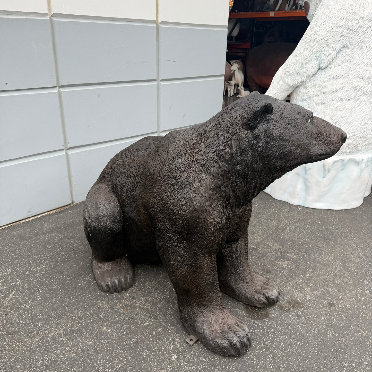 Sitting Bear Statue