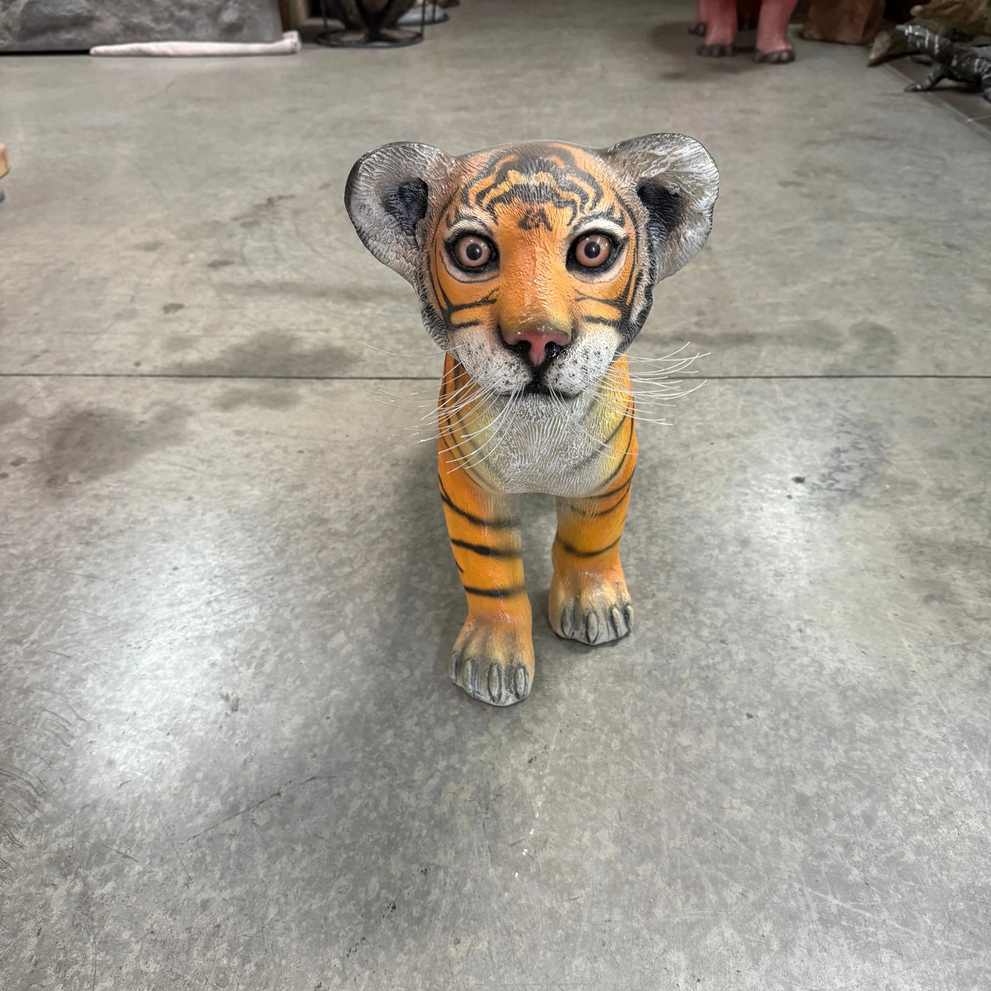 Tiger Cub Standing Statue A0193-080150-H