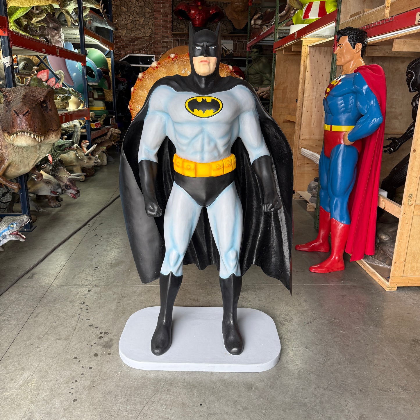 Night Man Super Hero Life Size Statue