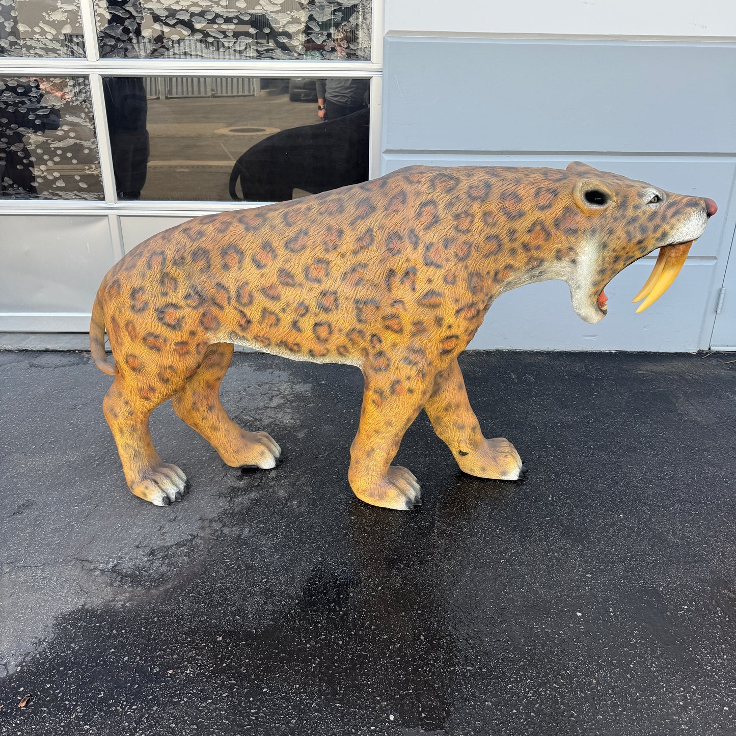 Smilodon Saber Tooth Statue