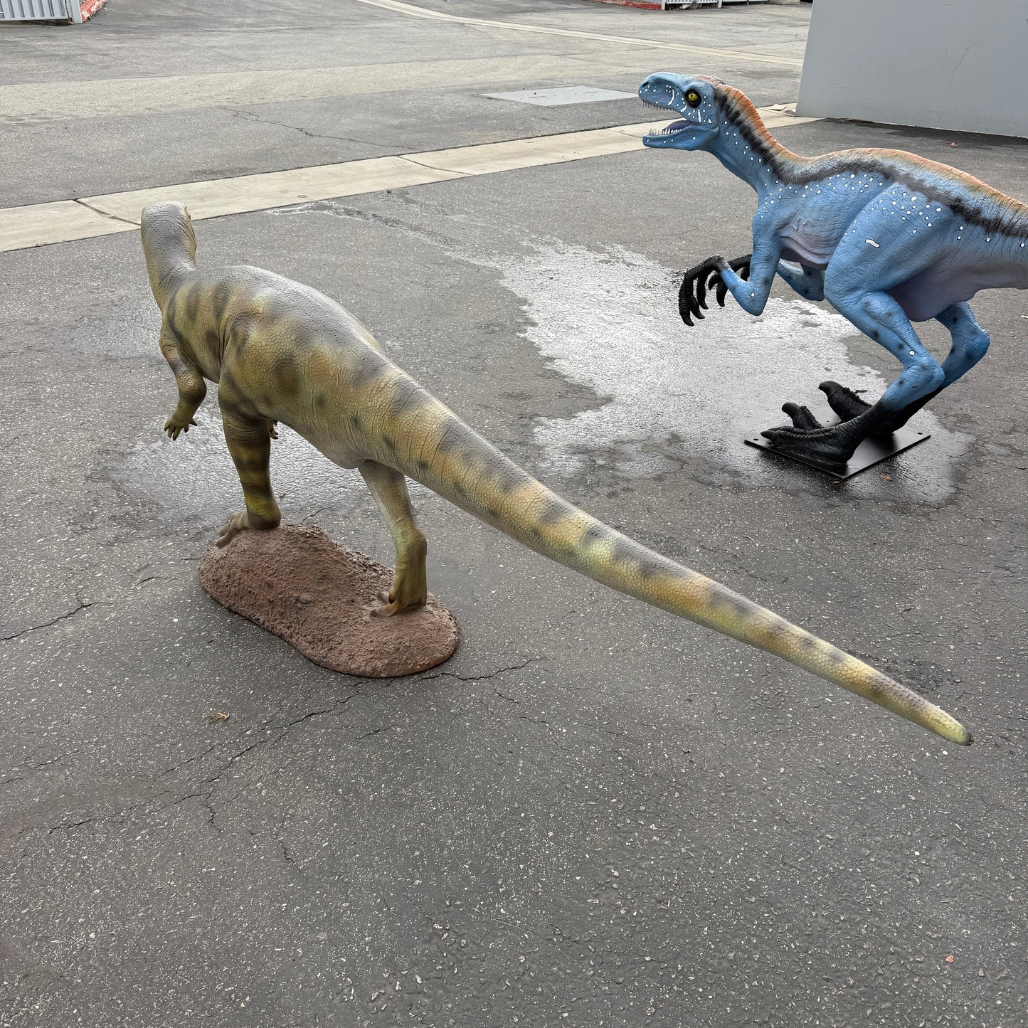 Hypsilophodont Dinosaur Statue
