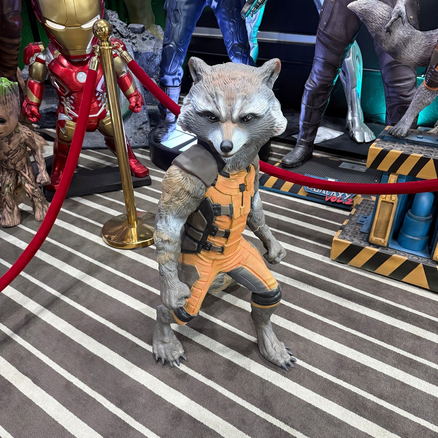 Rocket Raccoon Foam Statue