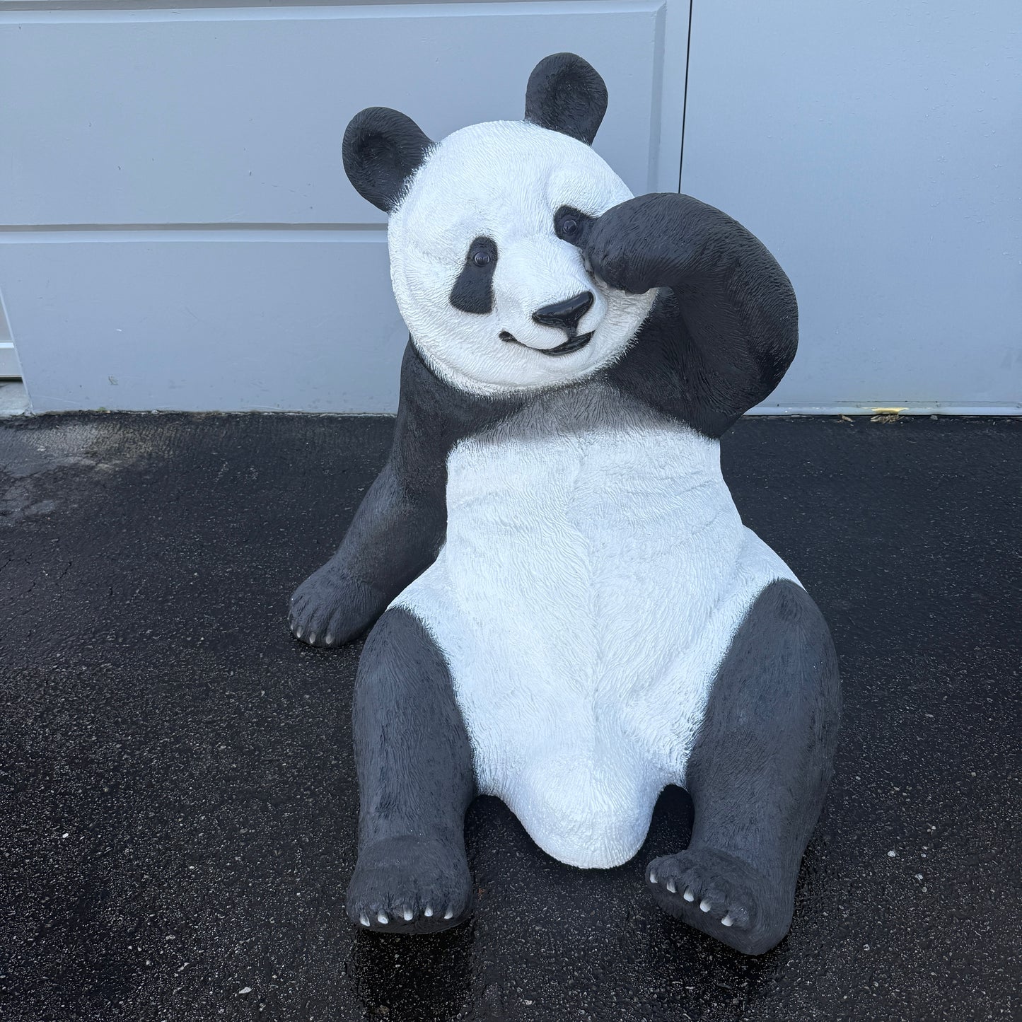 Slouching Panda Statue