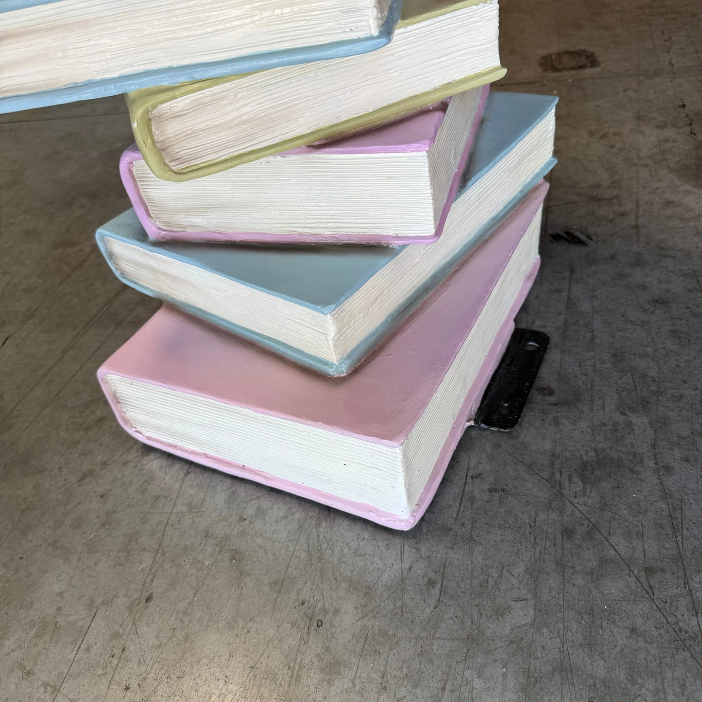 Large Stacked Books Statue M0239-ABF-A