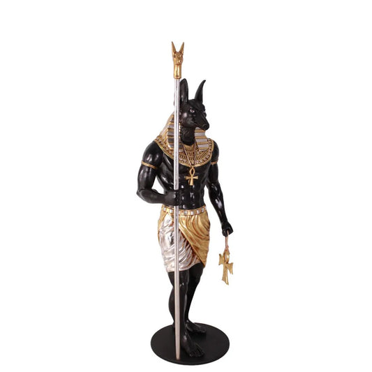 Egyptian Anubis Life Size Statue E0103S-AFA6SB-H