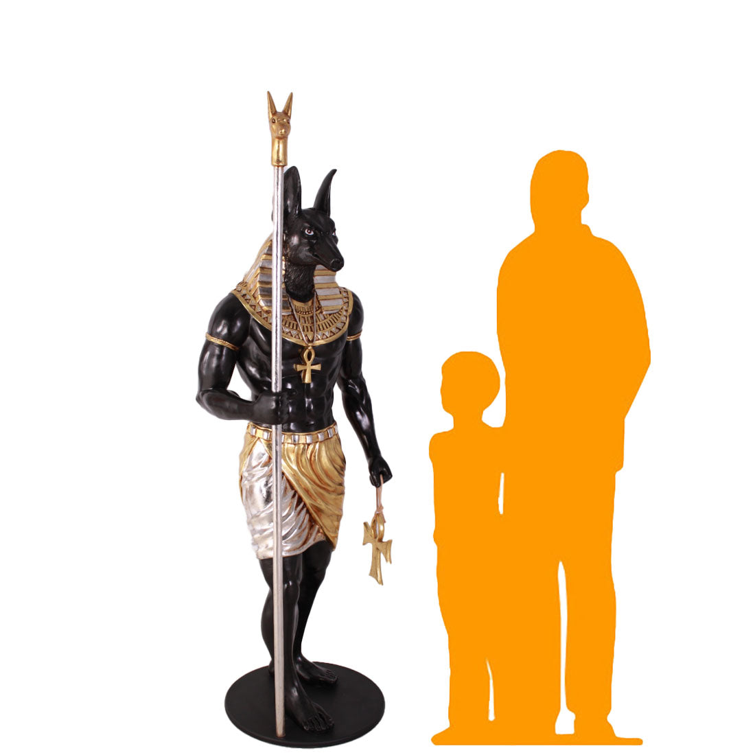 Egyptian Anubis Life Size Statue