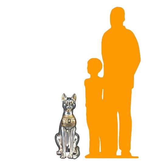 Egyptian Bastet Cat Statue E0004-AFCAG-H