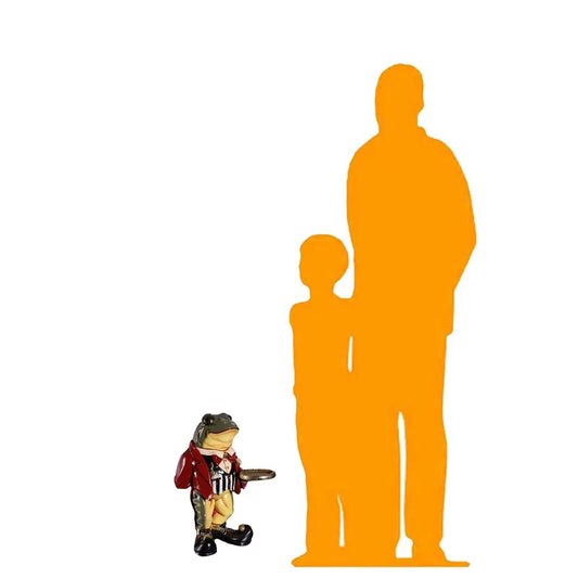 Small Frog Butler Statue R0008-AFFB2-H