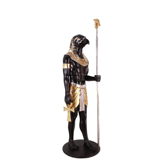 Egyptian Horus Life Size Statue E0104S-AFH6SB-H