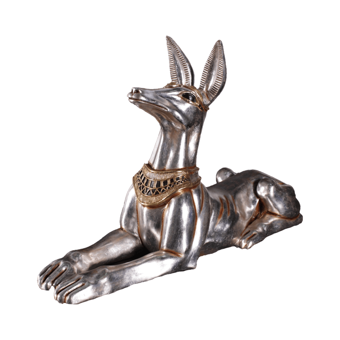 Egyptian Jackal God Life Size Statue