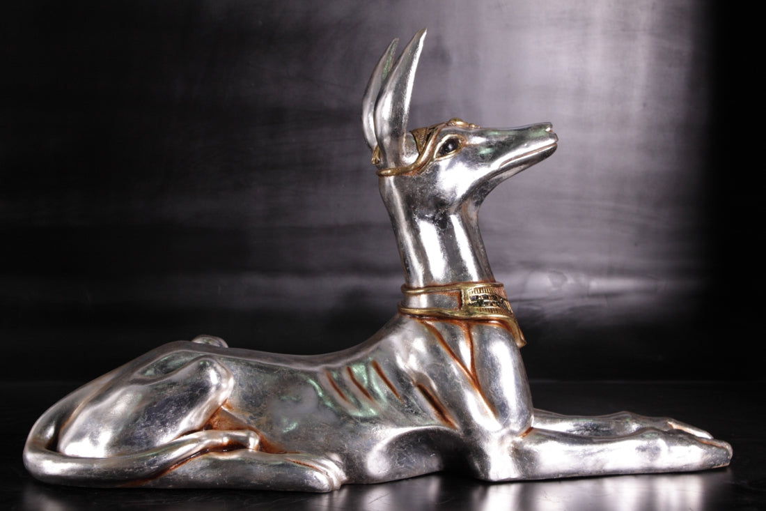 Egyptian Dog Jackal God Statue