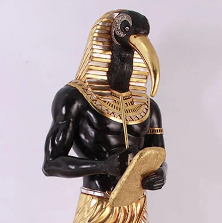 Egyptian Thot Life Size Statue E0106S-AFT6SB-H