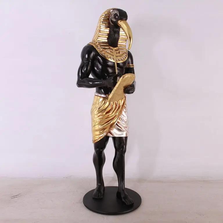 Egyptian Thot Life Size Statue E0106S-AFT6SB-H