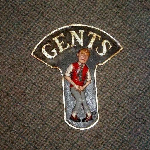 Restroom Sign Ladies and Gents
