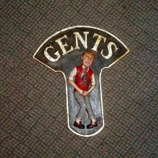 Restroom Sign Ladies and Gents R0043-APLGS-H