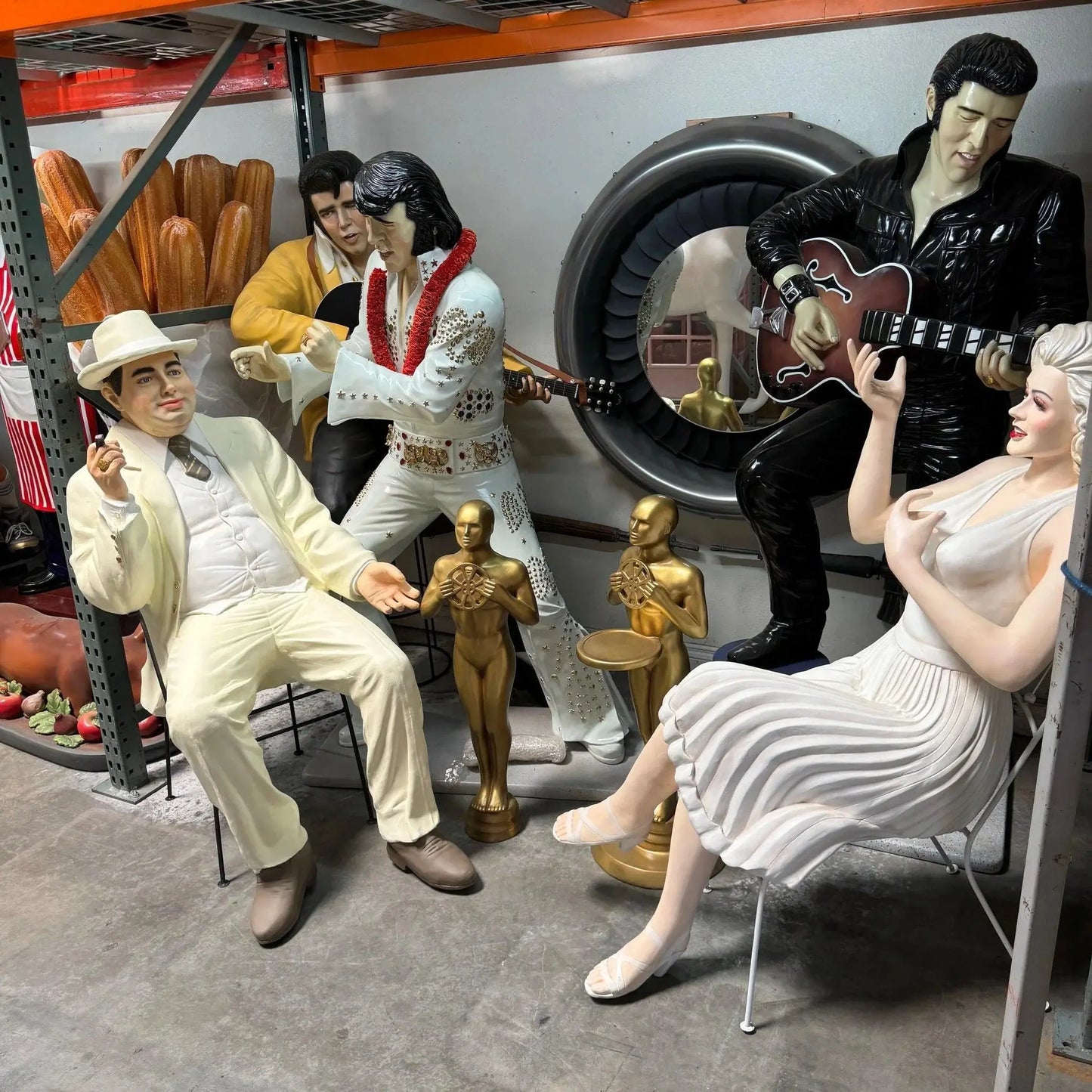 God Father Life Size Statue LS065-1590-A