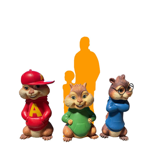 Classic Alvin and the Chipmunks Statue Chip-2