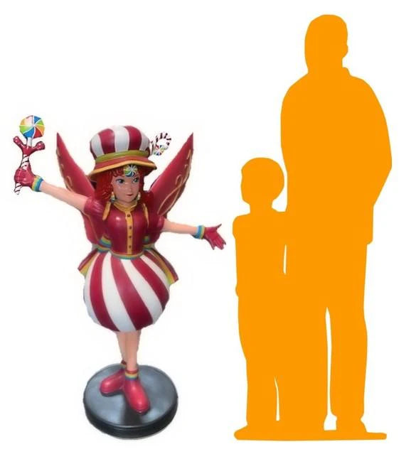 Peppermint Candy Fairy Statue