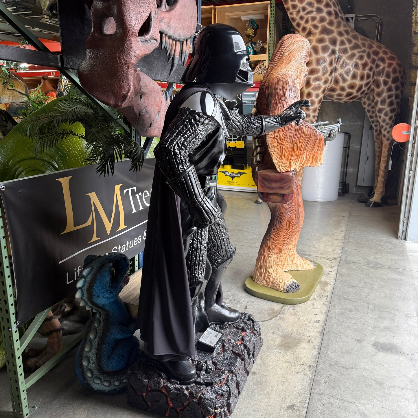 Dark Space Warrior Statue