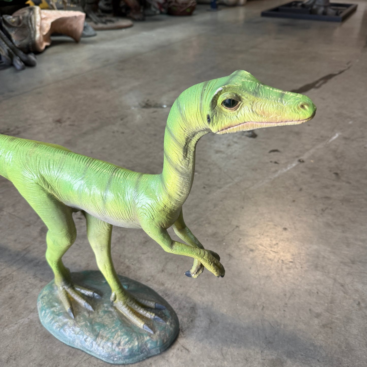 Compsognathus Dinosaur Statue