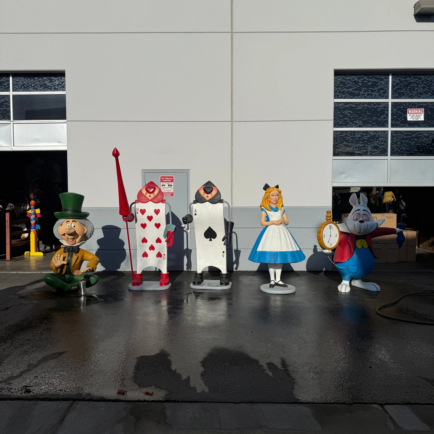Large Standing Alice Statue LS392-LA-A