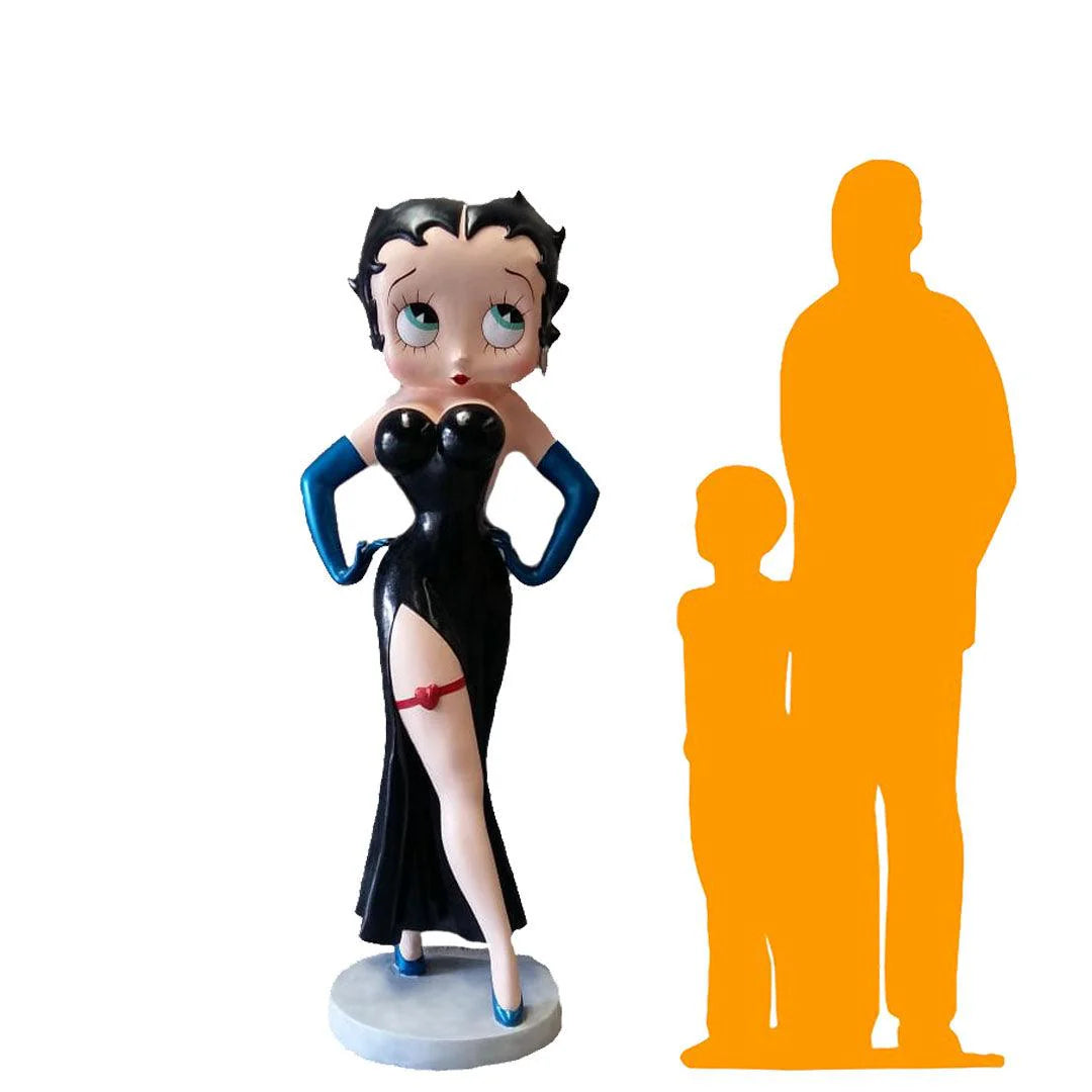 Betty Boop In Black Statue