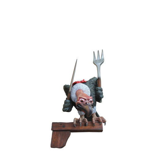 Comic Vulture Statue A0625-C028-PT