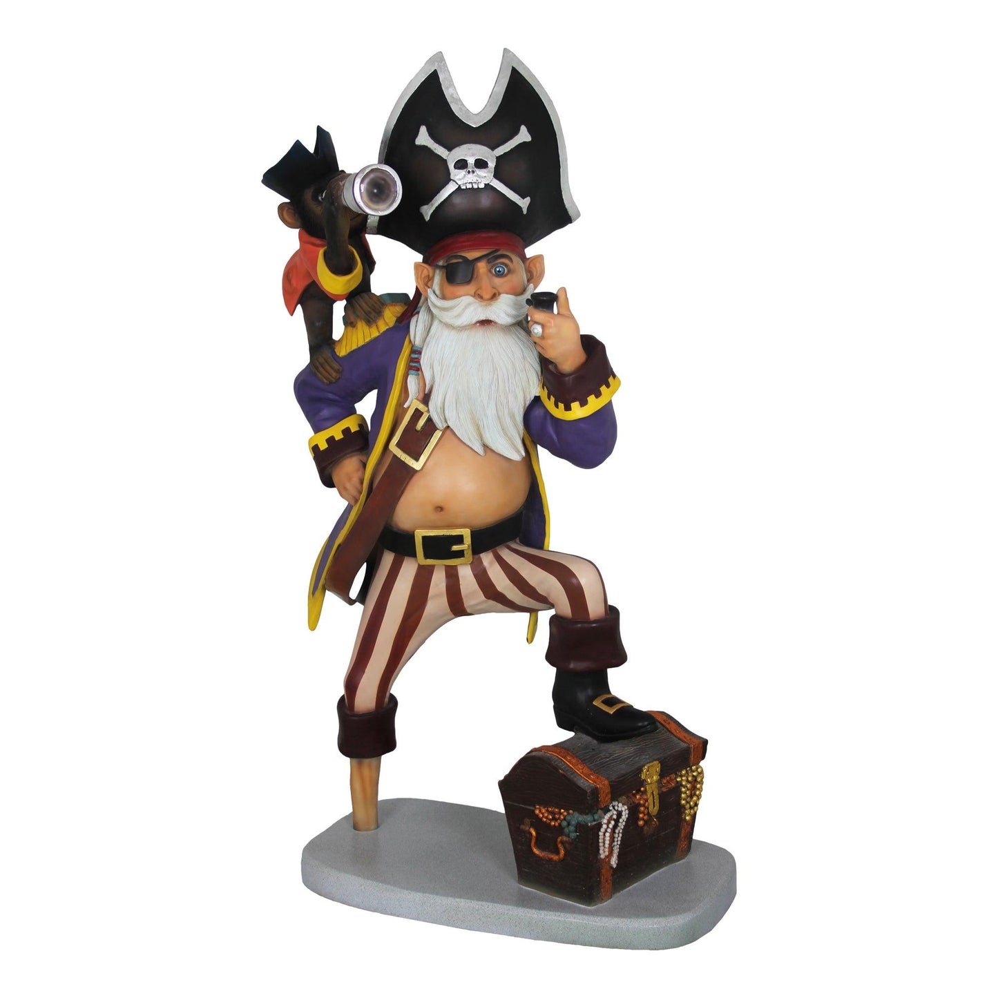 Pirate Anton Life Size Statue - LM Treasures Prop Rentals