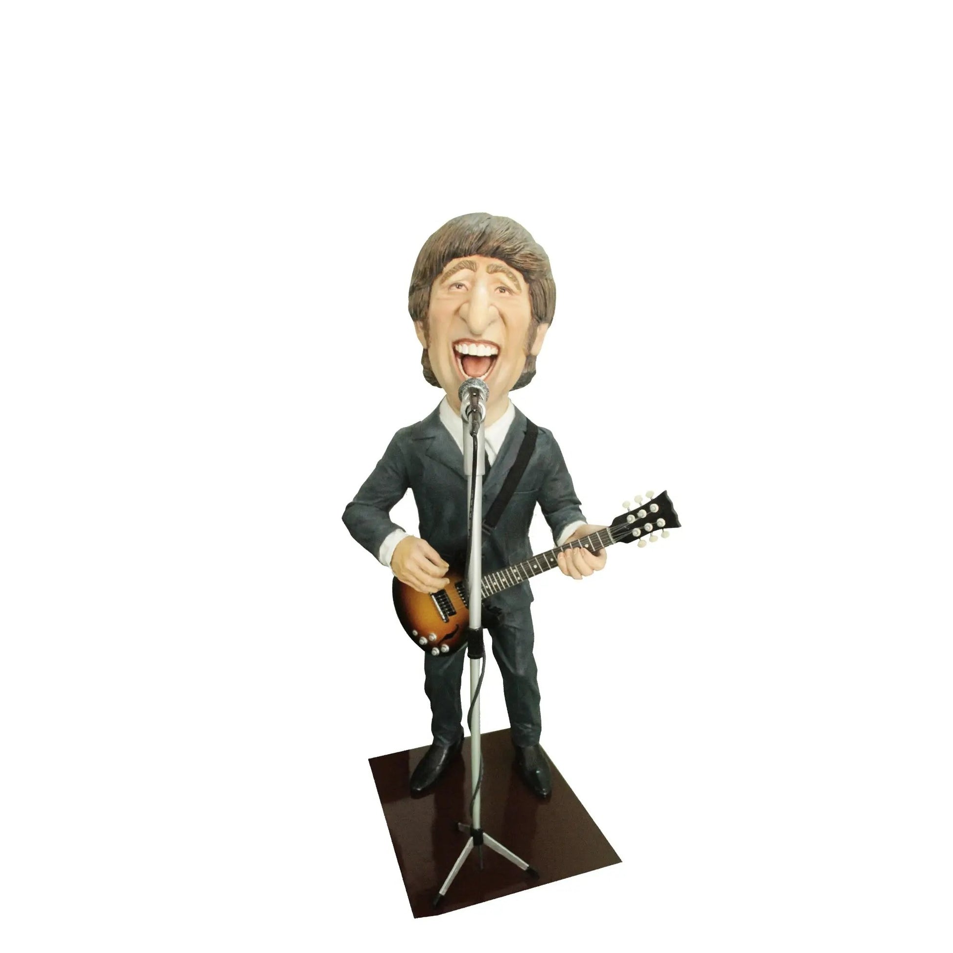 Cartoon Guitarist Lemon Life Size Statue LS271-C080-PT
