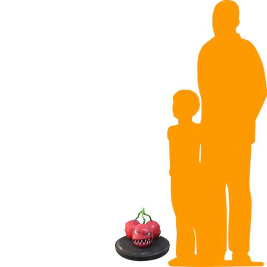 Evil Cherries Over Sized Spooky Fruit Statue