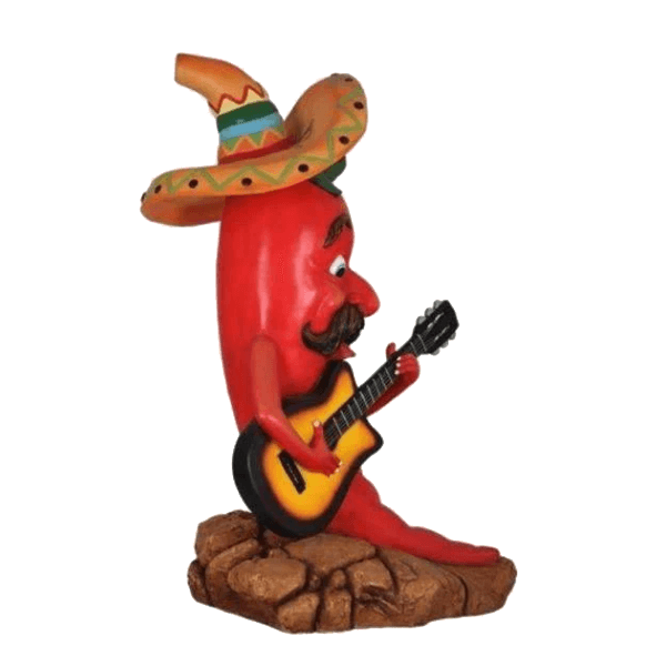 Singing Chili Statue