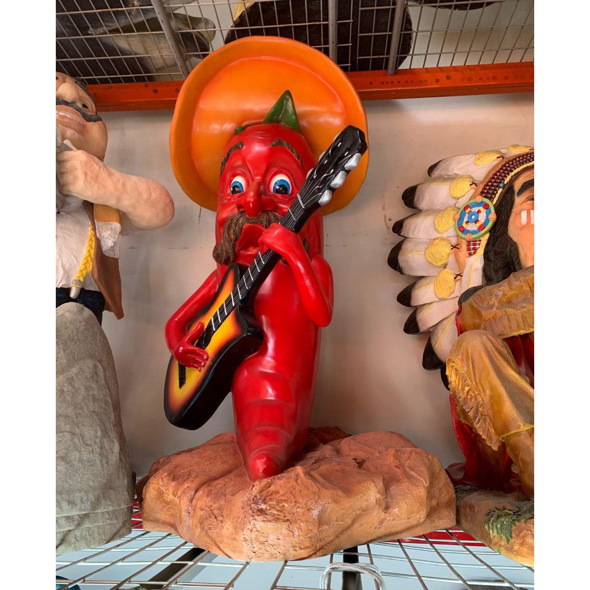 Singing Chili Statue