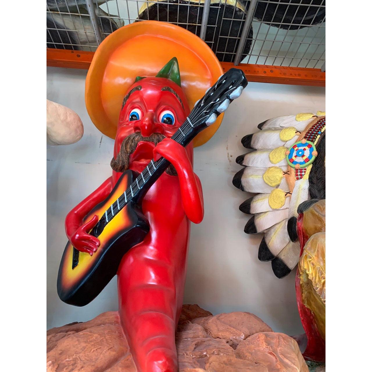 Singing Chili Statue