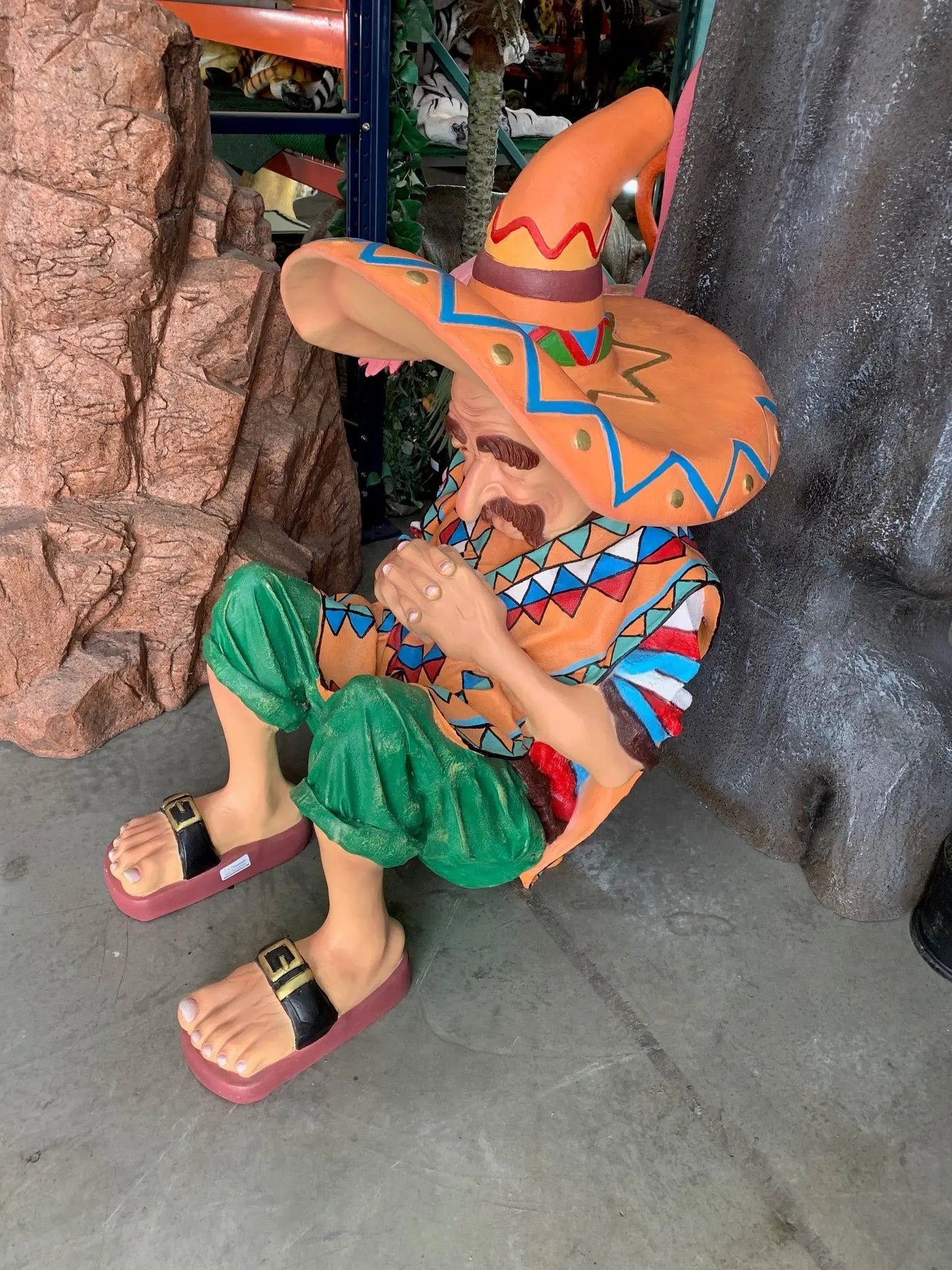 Mexican on Siesta Statue LS256-C027-PT