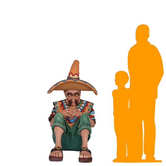 Mexican on Siesta Statue