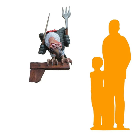 Comic Vulture Statue A0625-C028-PT