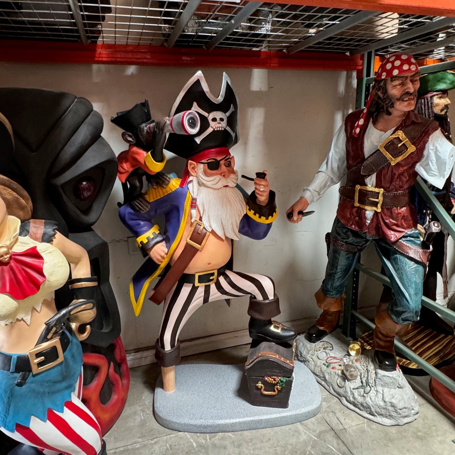 Pirate Anton Life Size Statue