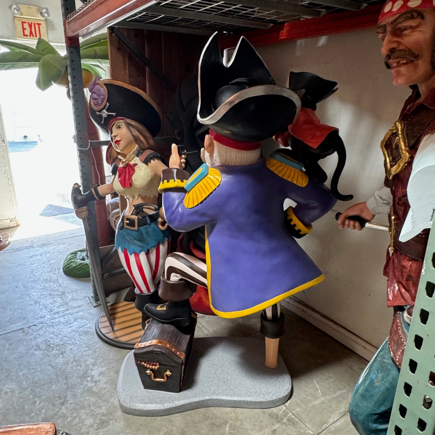 Pirate Anton Life Size Statue