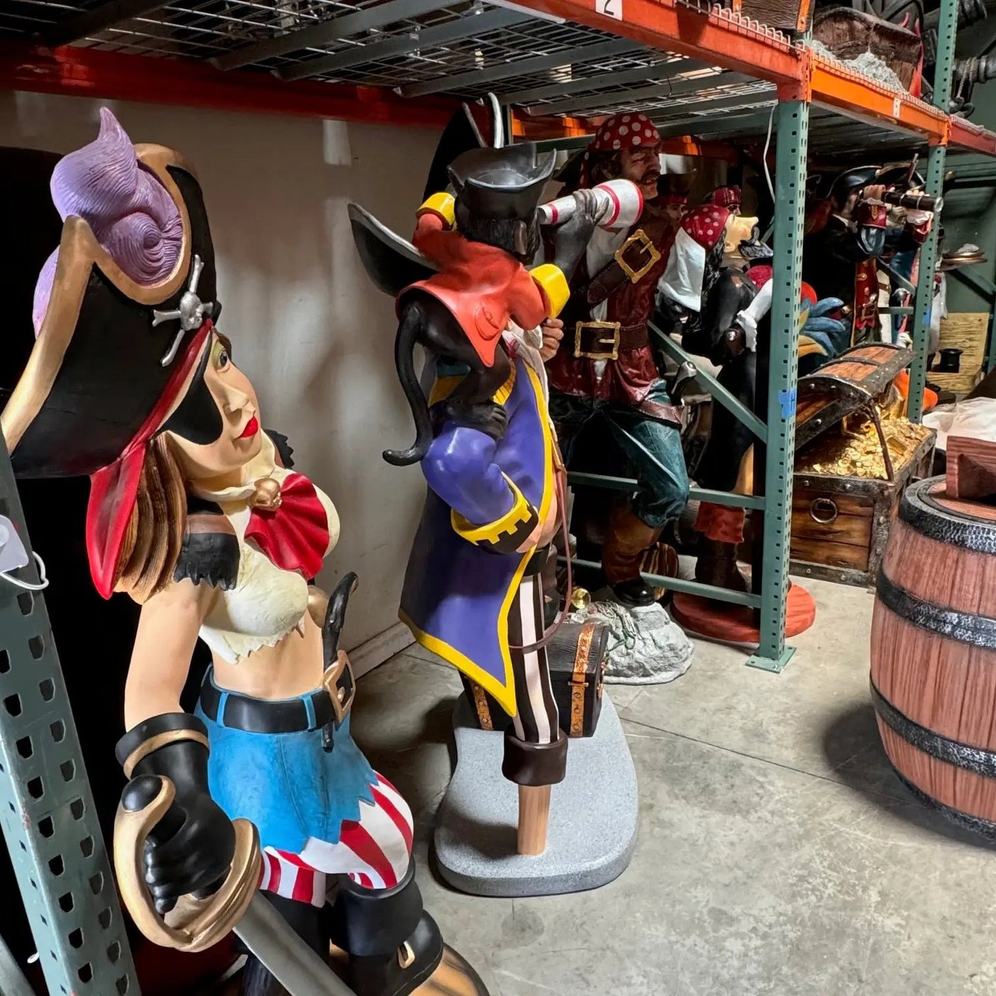 Pirate Anton Life Size Statue LS336-C061-PT