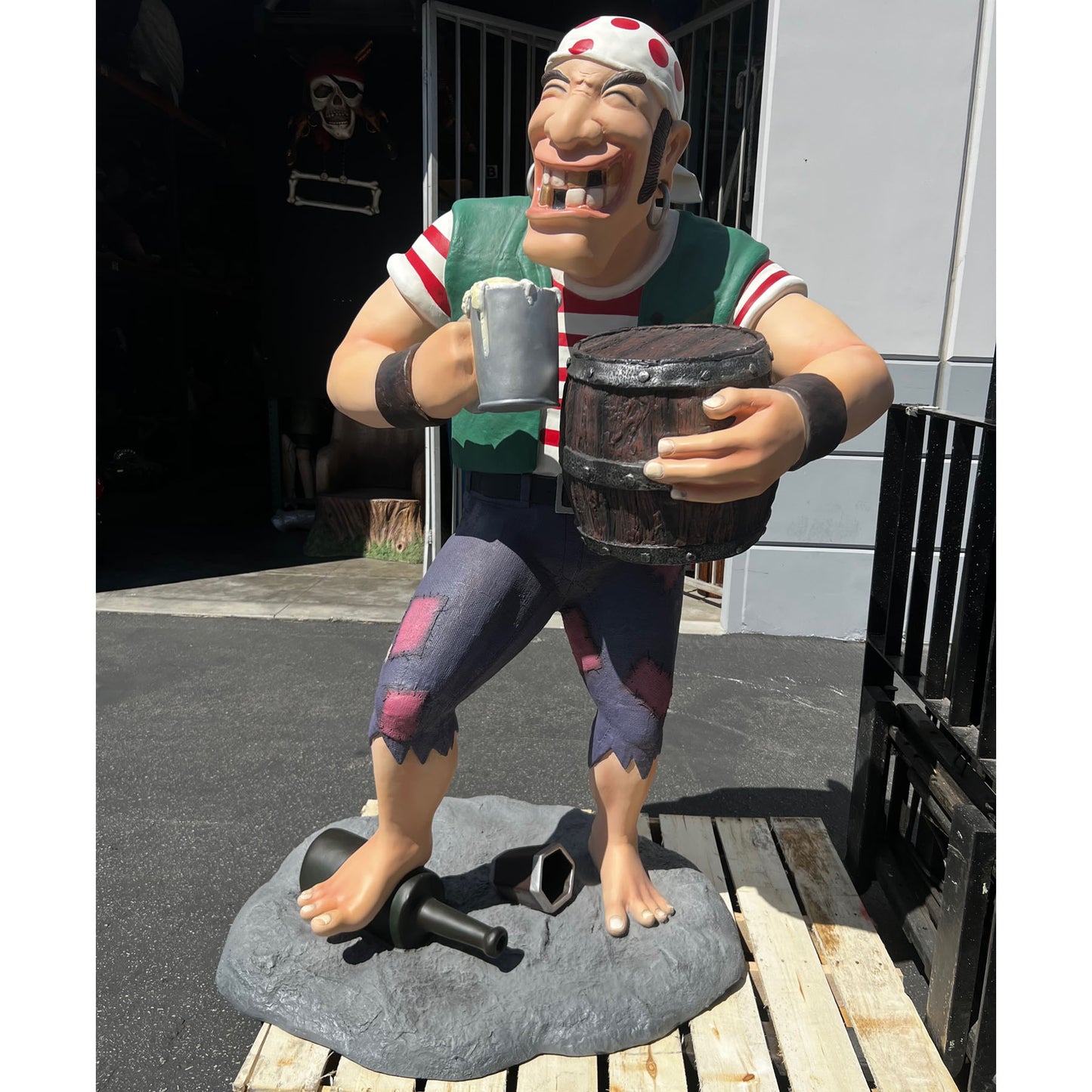 Pirate Armando Life Size Statue
